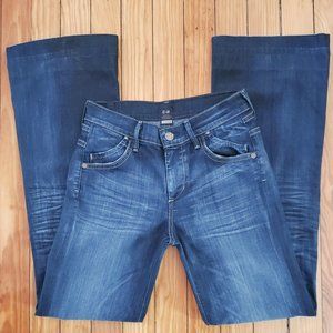 Citizens Of Humanity (CoH) Dark Wash Flares Sz 25